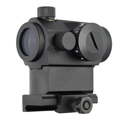 Enclosed Reflex 1x20 Red Dot Sight With Raise Mount Base - Shooin Optics