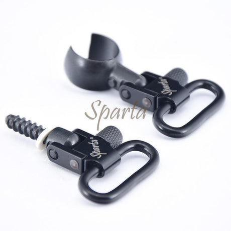 Sparta Quick Detachable Shoulder Sling Swivels Blued Steel Buckle For Most Single-Tube Hoop 1 Inch Strap Ring - Shooin Optics