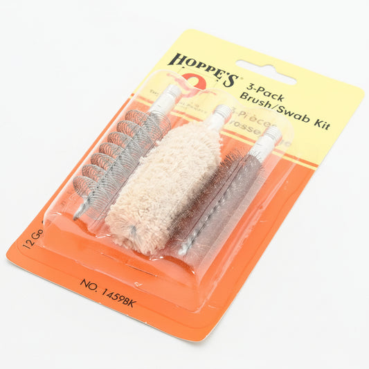 Jeu de brosses de nettoyage pour canon de fusil de chasse de calibre 12
