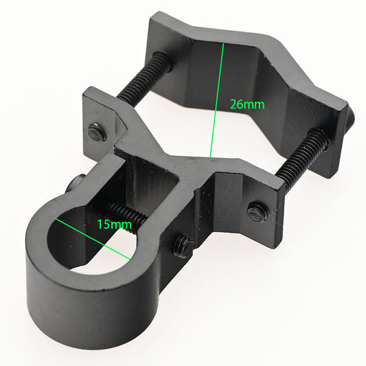 Support d'anneau 15 mm Adaptateur de tube d'anneau 10-26 mm