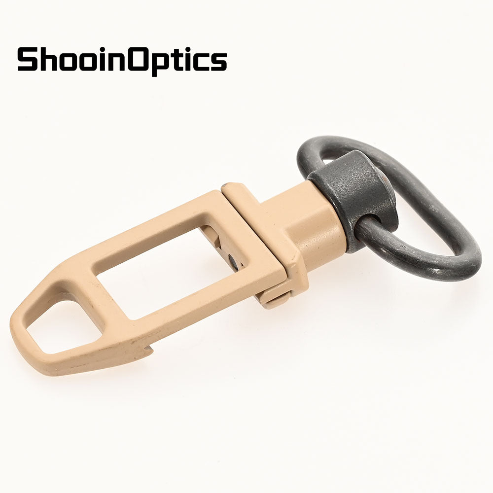 Sparta Push Button Quick Detachable Tactical Sling Swivel For Picatinny Rail Mount