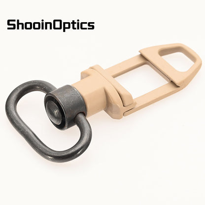Sparta Push Button Quick Detachable Tactical Sling Swivel For Picatinny Rail Mount