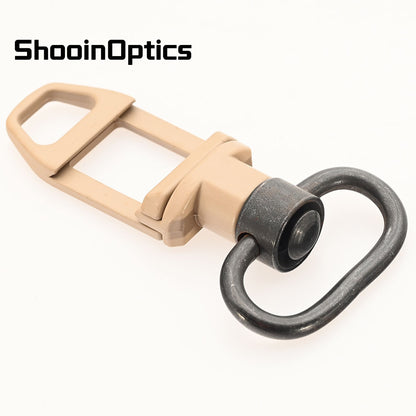 Sparta Push Button Quick Detachable Tactical Sling Swivel For Picatinny Rail Mount