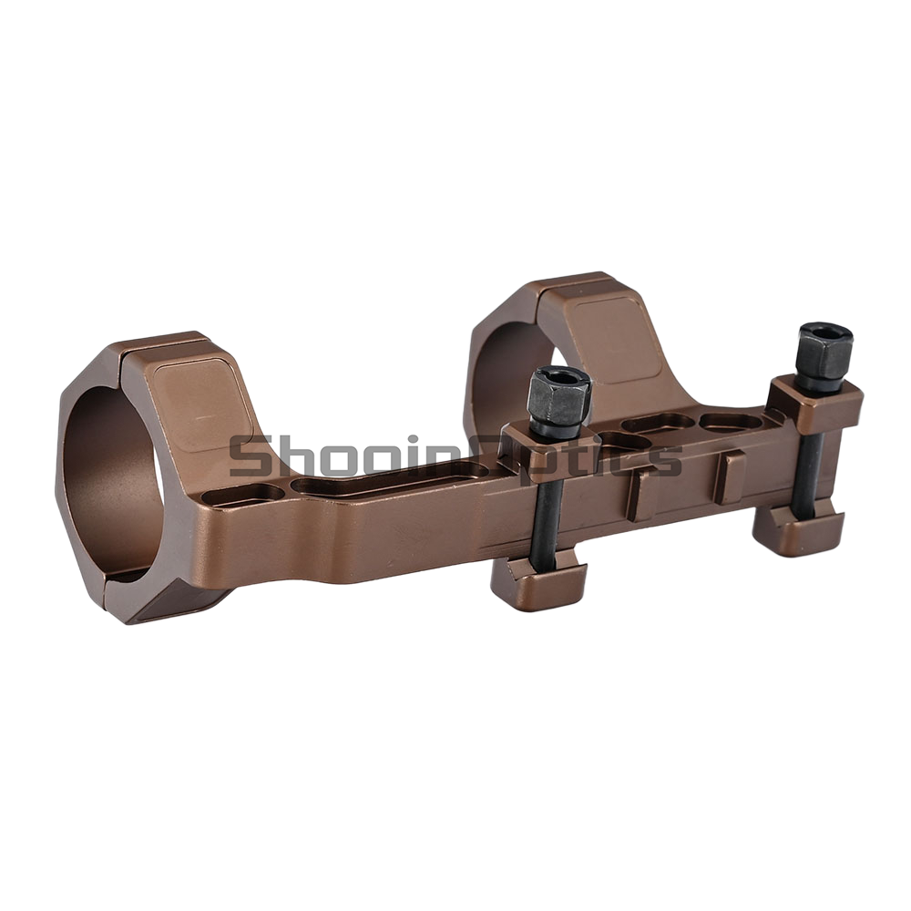 Rifle Scope Ring Mount For 34mm Tube Picatinny Weaver Rail Integral - Shooin Optics