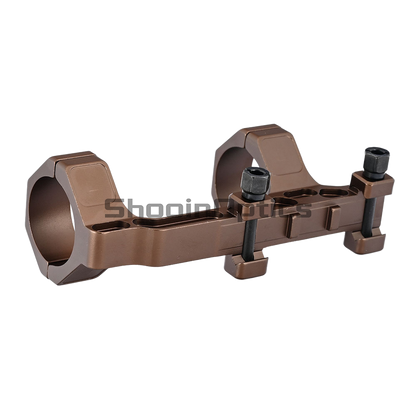 Rifle Scope Ring Mount For 34mm Tube Picatinny Weaver Rail Integral - Shooin Optics