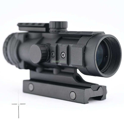 Optical Fiber 3x32 Optics Riflescope Integrated 20mm PIC Mount Extension Base - Shooin Optics