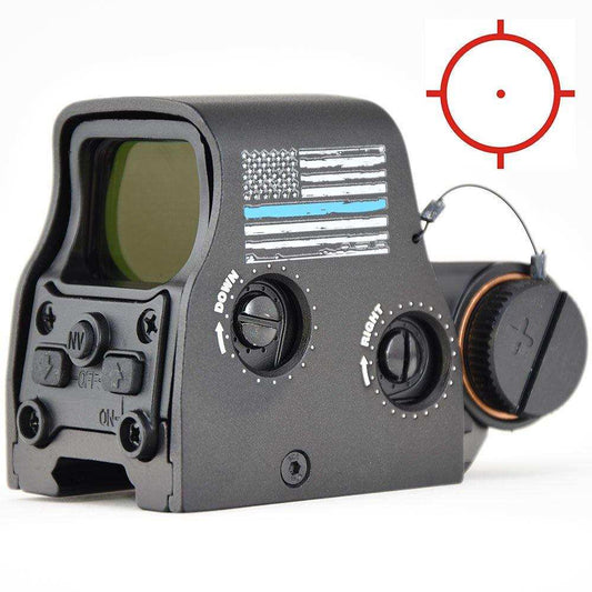 Blue Flag 556 Green Red Dot Sight Tactical Collimator For Arisoft M3576 - Shooin Optics