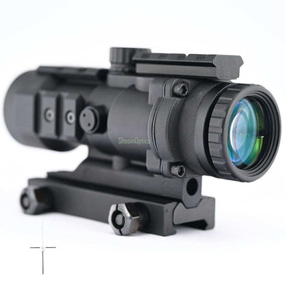 Optical Fiber 3x32 Optics Riflescope Integrated 20mm PIC Mount Extension Base - Shooin Optics