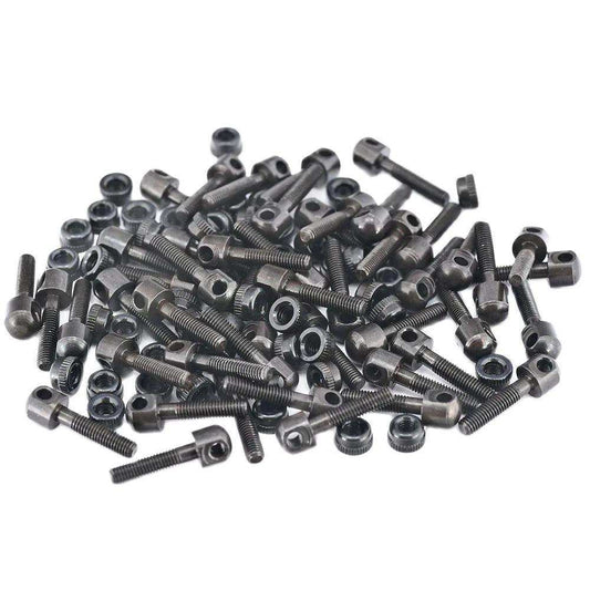 Sparta 48 Sets Sling Swivel 7/8" Machine Screw Fore End Bases Nuts Bulk Pack - Shooin Optics