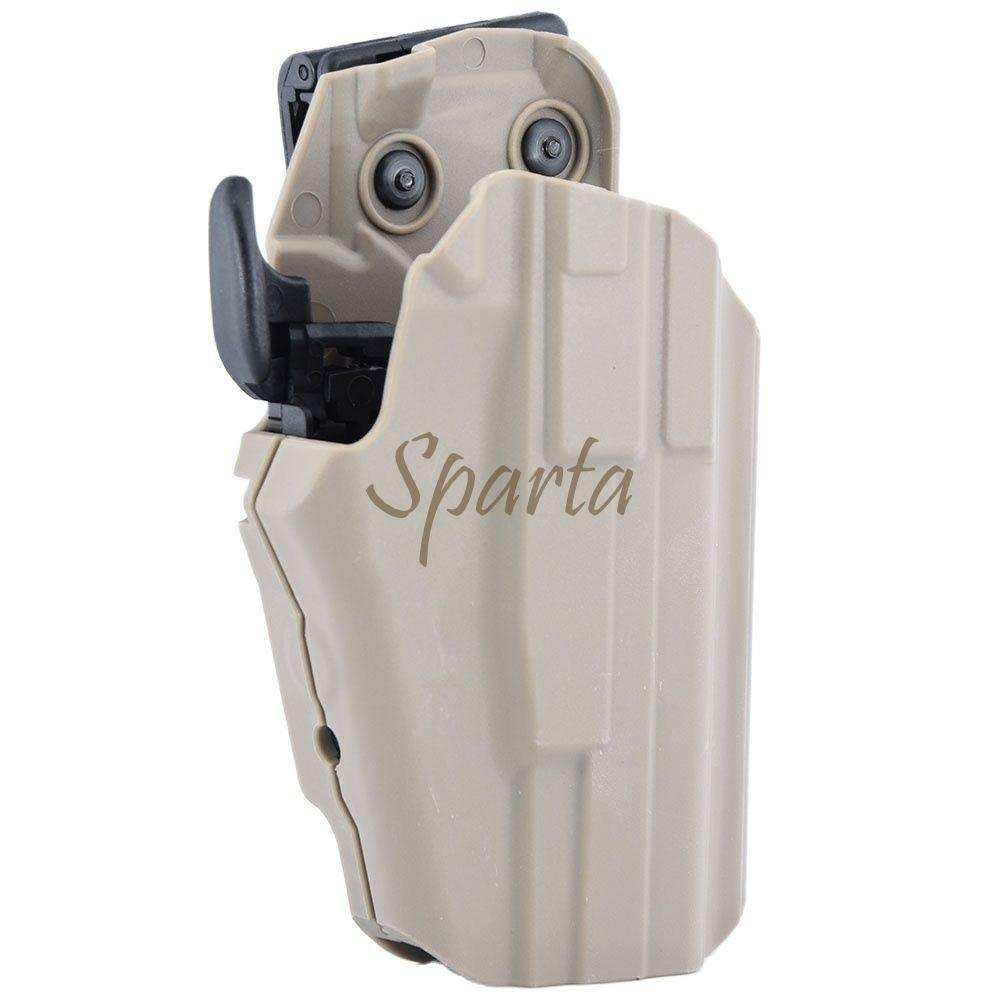 Quick Pull Gun Tactical Holster Auto-locking Adjustable Universal Airsoft Pistols Gun Holster - Shooin Optics