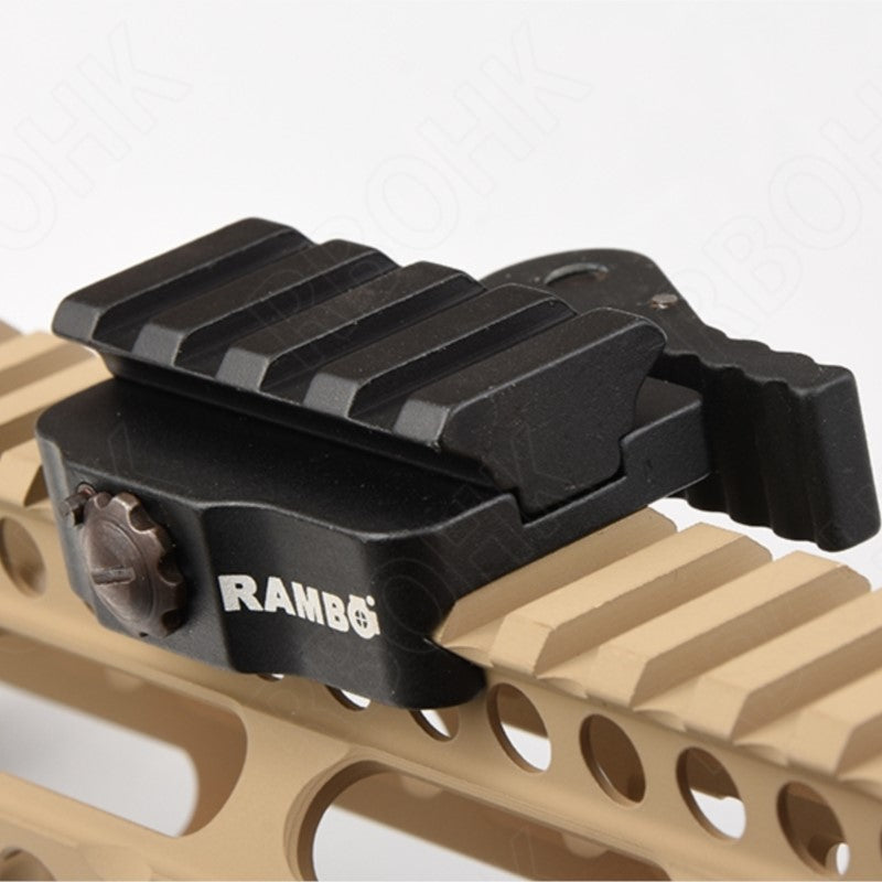 QD Riser Mount Picatinny Rail Aluminum Base