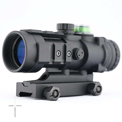 Optical Fiber 3x32 Optics Riflescope Integrated 20mm PIC Mount Extension Base - Shooin Optics