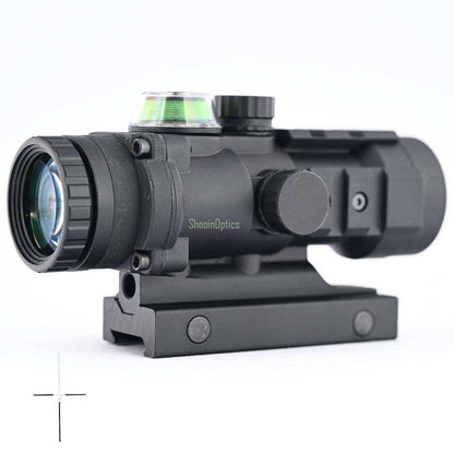 Optical Fiber 3x32 Optics Riflescope Integrated 20mm PIC Mount Extension Base - Shooin Optics