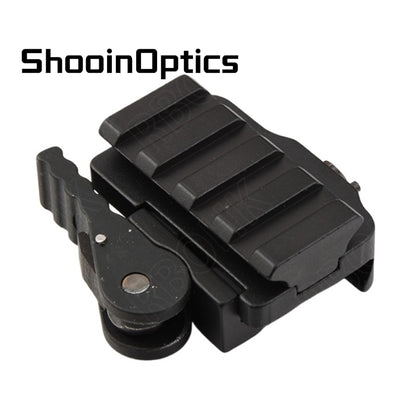 QD Riser Mount Picatinny Rail Aluminum Base
