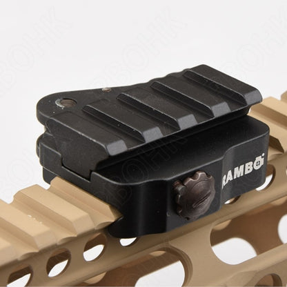 QD Riser Mount Picatinny Rail Aluminum Base
