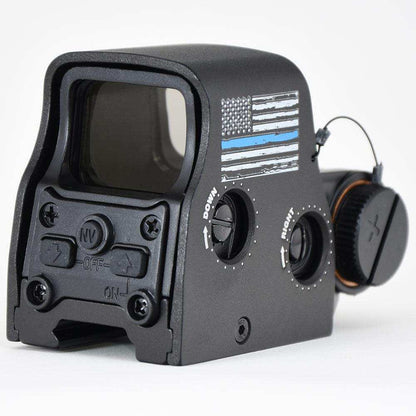 Blue Flag 556 Green Red Dot Sight Tactical Collimator For Arisoft M3576 - Shooin Optics