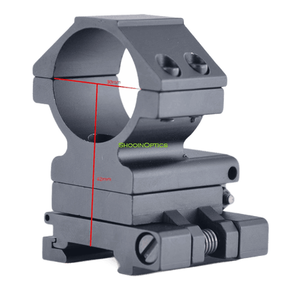SIDE FLIP MOUNT 30mm Ring Picatinny Rail Mount - Shooin Optics