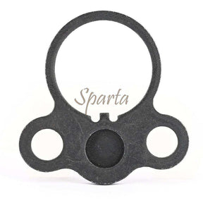 AR 15 Steel Matte Stock Sling Mount Adapter - Shooin Optics