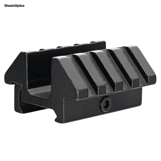Dual 45-Degree Picatinny Rail Mount Base