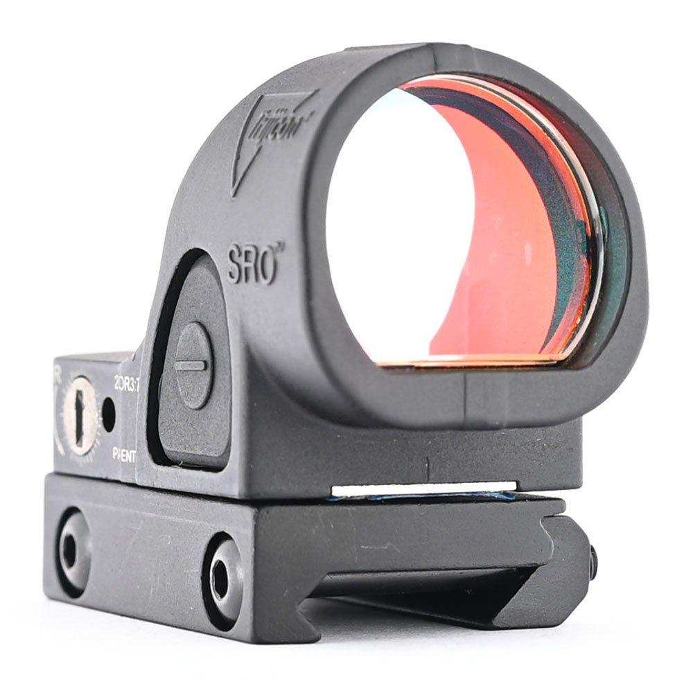 Reflex 1x Red Dot Sight Collimator Scope With High and Low 20mm Mount Extension Base - Shooin Optics