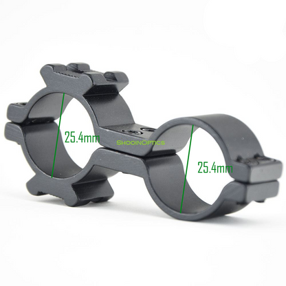Double Ring Mounting 1-inch (25.4mm)