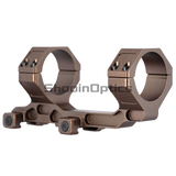 Rifle Scope Ring Mount For 34mm Tube Picatinny Weaver Rail Integral - Shooin Optics