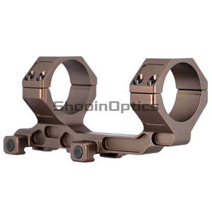 Rifle Scope Ring Mount For 34mm Tube Picatinny Weaver Rail Integral - Shooin Optics