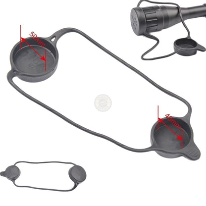 Shooin Optics BKN Scope Lens Cover Ultra Elastic Rubber
