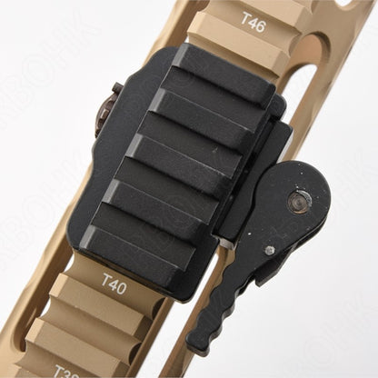 QD Riser Mount Picatinny Rail Aluminum Base
