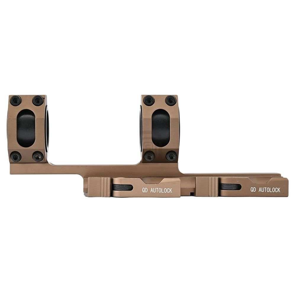 Integrated Cantilever 30mm Ring With Quick Release Picatinny Mount - Shooin Optics