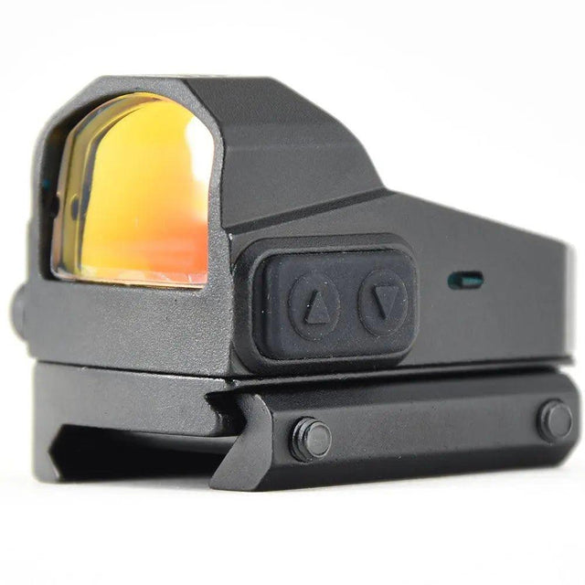 Shooin Optics SF 1x22 Red Dot Collimator Sight High Low 20mm Mount Base M7602 - Shooin Optics