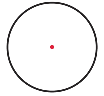 Enclosed Reflex 1x20 Red Dot Sight With Raise Mount Base - Shooin Optics