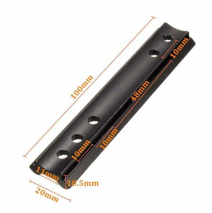 Shooin Optics Scope Mount Base Weaver Rail For Break-Open Muzzleloader Rifles Upgrade Extensio - Shooin Optics