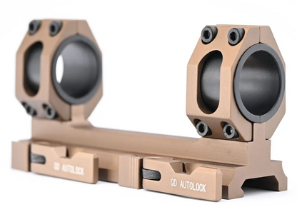 Integrated Cantilever 30mm Ring With Quick Release Picatinny Mount