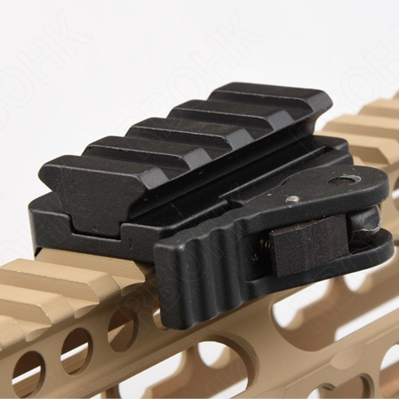 QD Riser Mount Picatinny Rail Aluminum Base