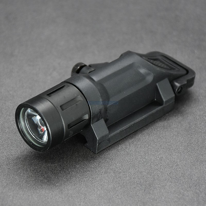 Tactical Weapon Mounted Flashlight White LED 200 Lumens