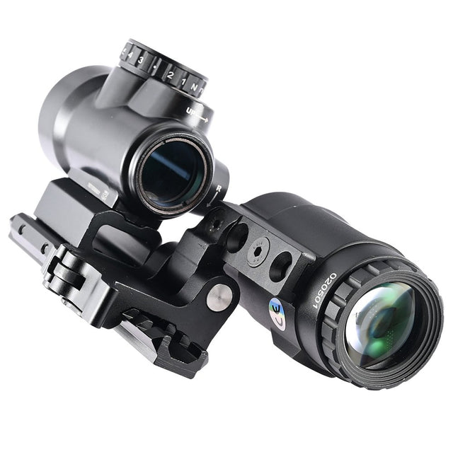 Airsoft Scope Tactical Combo HD Red Dot And HD 3x Magnifier M1915 - Shooin Optics