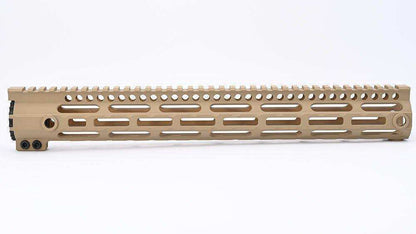 15 INCH Picatinny Free Float Handguard With M-LOK Base Lock For Airsoft AEG M4 - Shooin Optics