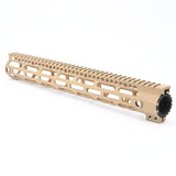 AR Series 15 INCH Picatinny Free Float Handguard With M - LOK Base Lock For Airsoft - Shooin Optics