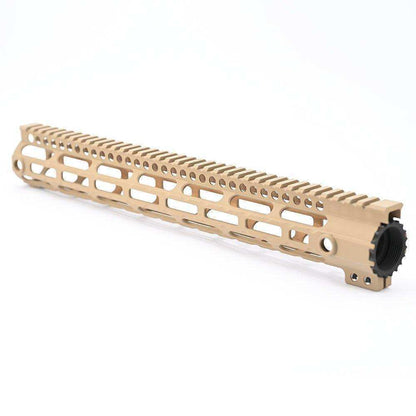 15 INCH Picatinny Free Float Handguard With M-LOK Base Lock For Airsoft AEG M4 - Shooin Optics