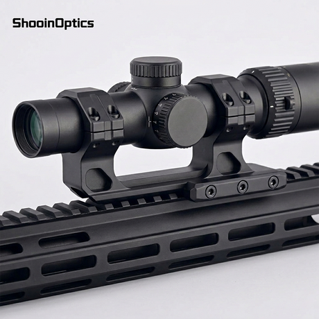 Montura de alcance en voladizo Shooin Optics de 30 mm, diseño de una pieza para riel de 20 mm, soporte óptico de compensación larga, montura de alta estabilidad