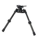 Heavy Long Range Shooting Carbon Fiber Tube Bipod 6 - 9 INCH - Shooin Optics