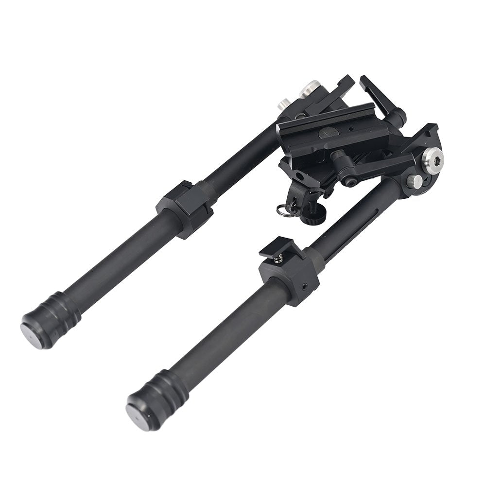 Heavy Long Range Shooting Carbon Fiber Tube Bipod 6 - 9 INCH - Shooin Optics