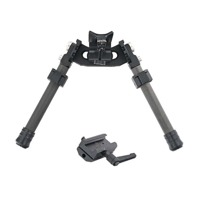 Heavy Long Range Shooting Carbon Fiber Tube Bipod 6-9 INCH - Shooin Optics