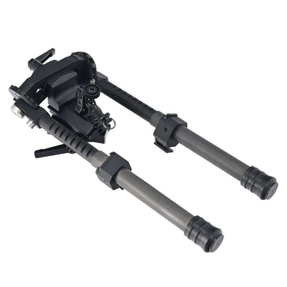 Heavy Long Range Shooting Carbon Fiber Tube Bipod 6-9 INCH - Shooin Optics
