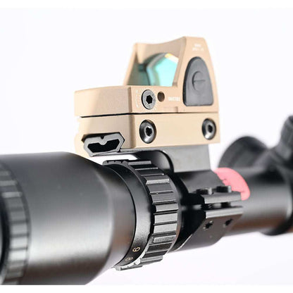 Rifle Scope 1 Inch 25.4mm Tube Ring With 20mm Rail Base For Red Dot Sights Extensions - Shooin Optics