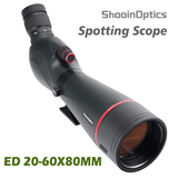 Shooin Optics 20 - 60x80 ED Glass Fieldscope Outdoor Spotting Scope - Shooin Optics