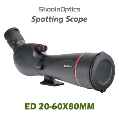 Shooin Optics 80mm ED 20-60x80 Spotting Scope Fieldscope - Shooin Optics