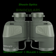 Shooin Optics 7X50 Professional Waterproof Marine Floating Binoculars Bak4 Prism Ranging Coordinate - Shooin Optics