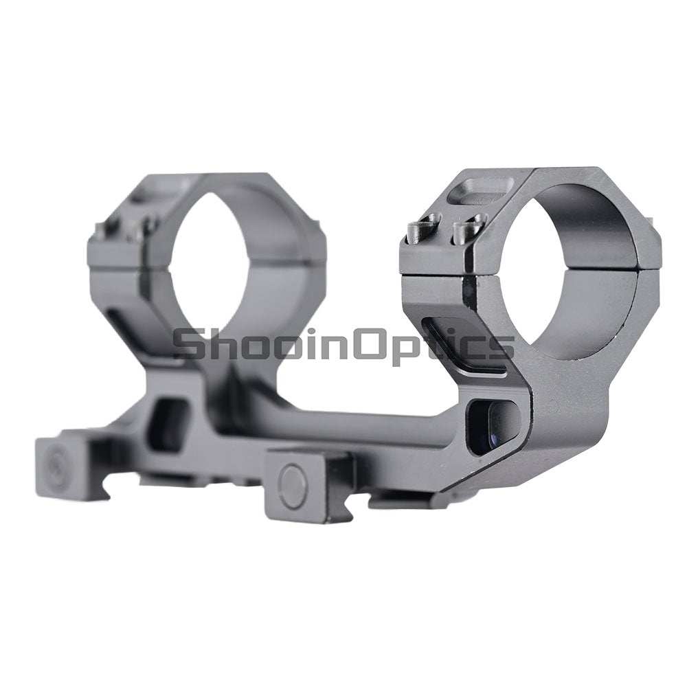 Precision Integral Cantilever Picatinny Mount 30mm Ring - Shooin Optics
